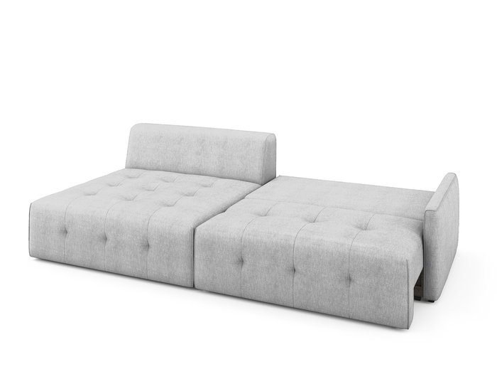 Угловой раскладной диван Bronks левый светло-серого цвета - купить Угловые диваны по цене 85000.0