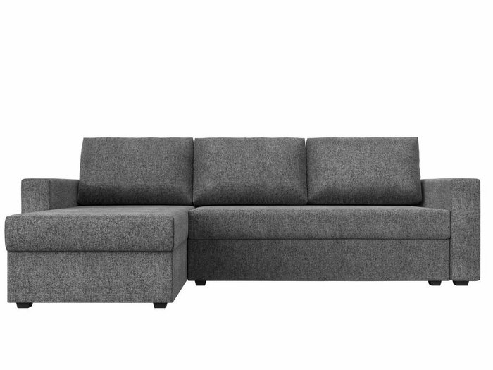 Угловой диван-кровать Траумберг Лайт серого цвета левый угол - купить Угловые диваны по цене 27999.0