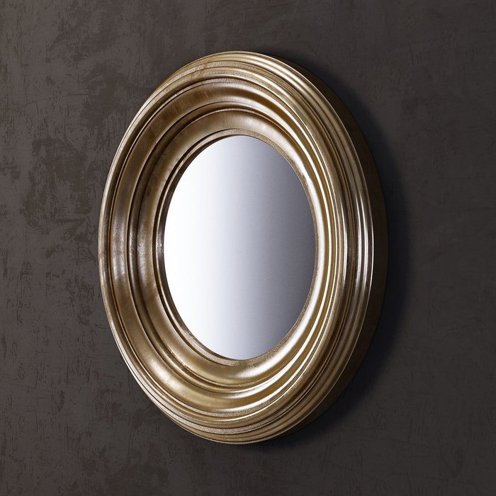 Зеркало Coventry в раме золотого цвета - купить Настенные зеркала по цене 35200.0