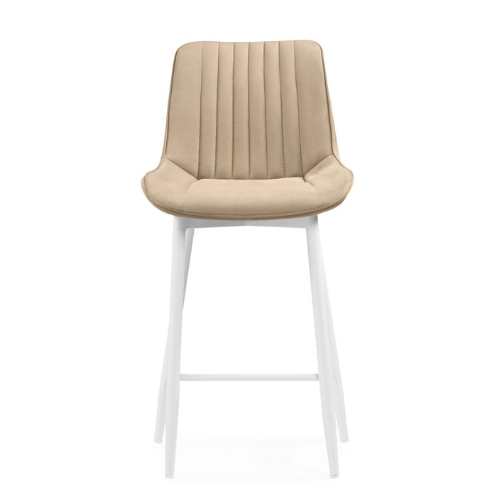 Стул полубарный Седа бежевого цвета - купить Барные стулья по цене 5990.0