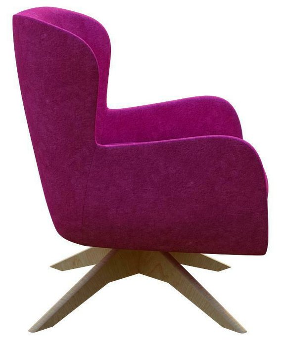 Кресло Фэй малинового цвета - лучшие Интерьерные кресла в INMYROOM