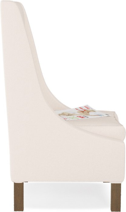 Кресло Лайн светло-бежевого цвета - лучшие Интерьерные кресла в INMYROOM