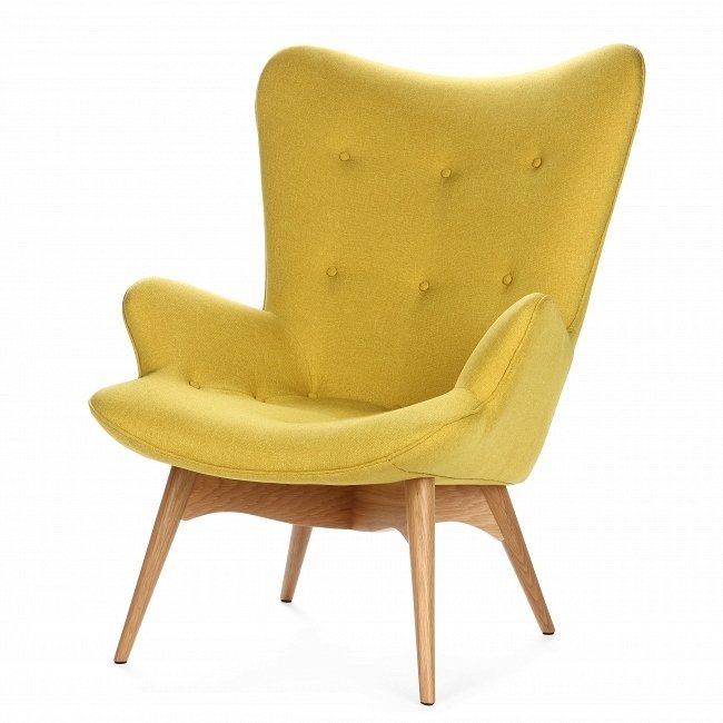Кресло Contour желтого цвета