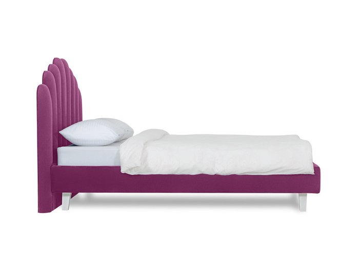 Кровать Queen Sharlotta L 160х200 пурпурного цвета  - лучшие Кровати для спальни в INMYROOM