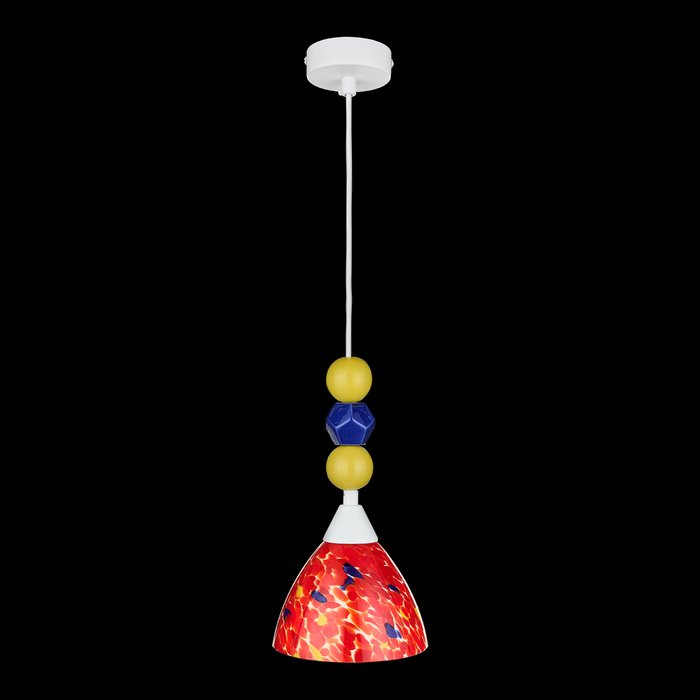 Подвесной светильник Flower красного цвета - лучшие Подвесные светильники в INMYROOM