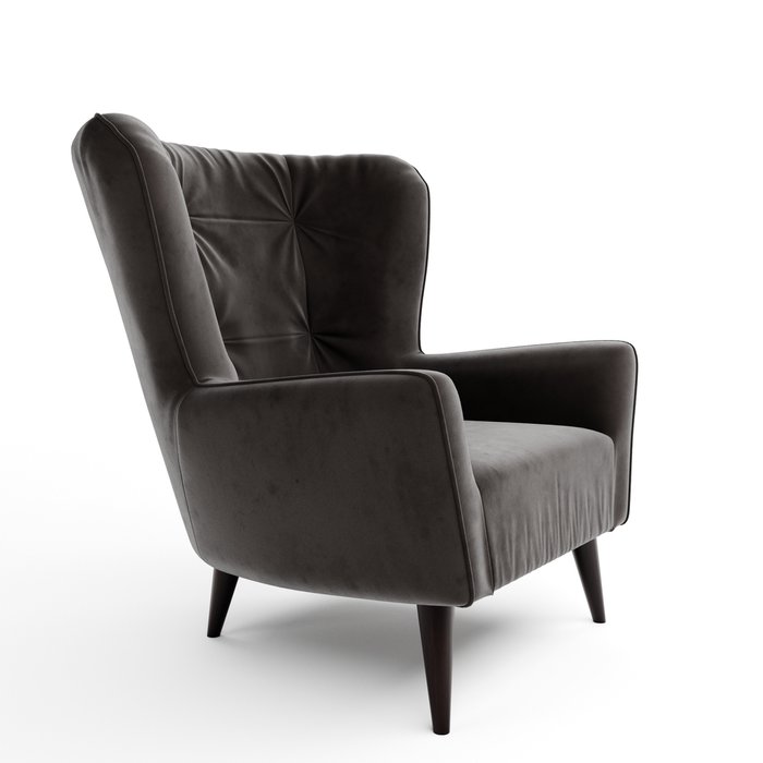 Кресло Ussyri цвета графит - купить Интерьерные кресла по цене 65571.0