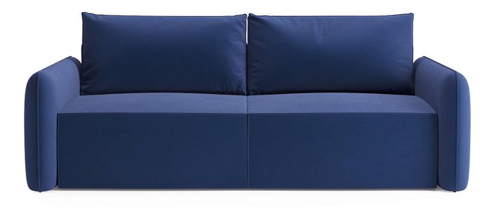 Диван-кровать Портленд темно-синего цвета - купить Прямые диваны по цене 50829 Диван-кровать Портленд темно-синего цвета - купить Прямые диваны по цене 50829