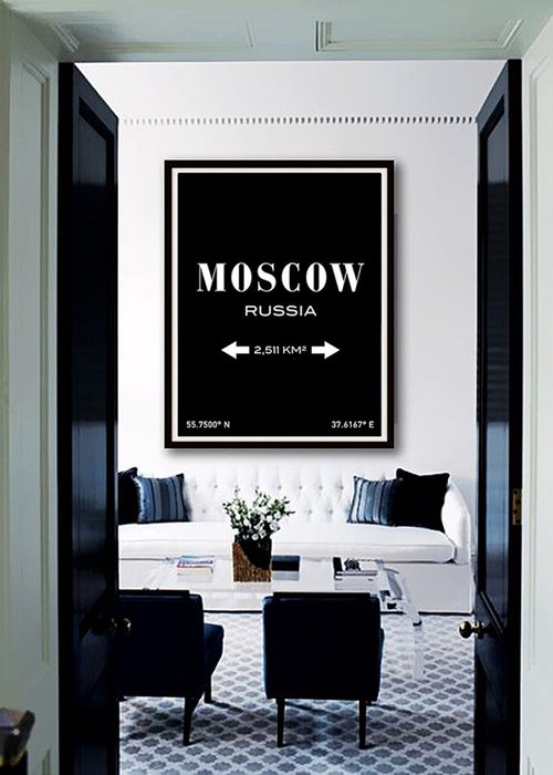 Постер "Moscow" - купить Принты по цене 2500.0