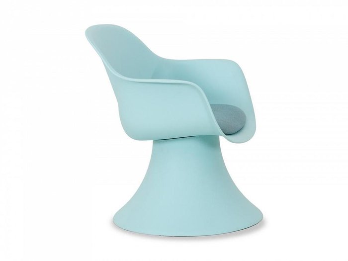Кресло Sandro голубого цвета - лучшие Интерьерные кресла в INMYROOM
