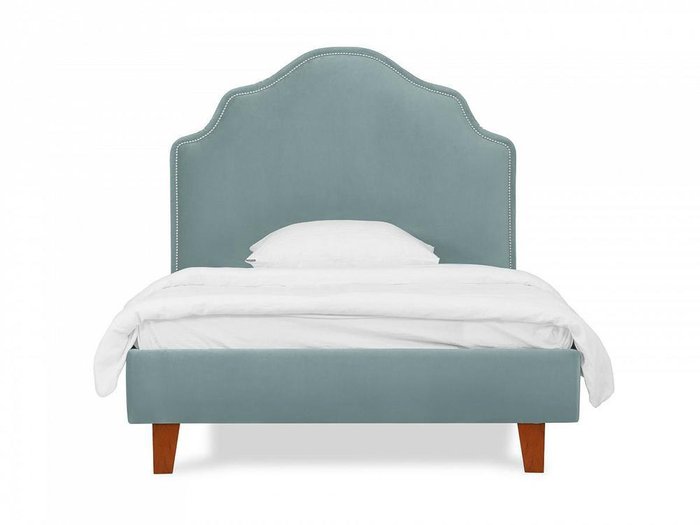 Кровать Princess II L 120х200 серо-голубого цвета - лучшие Кровати для спальни в INMYROOM