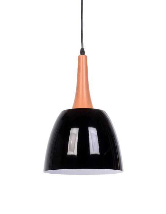 Подвесной светильник Derby с черным плафоном - купить Подвесные светильники по цене 3200.0