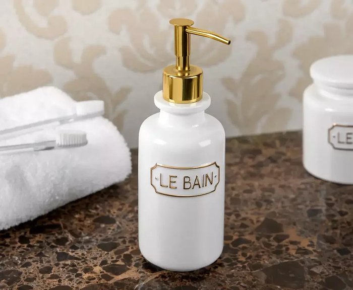 Диспенсер Le Bain blanc - купить Диспенсеры для мыла по цене 1290.0