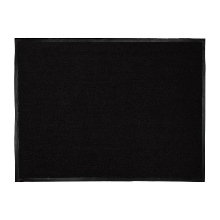 Коврик придверный Trip 120х150 черного цвета - лучшие Придверные коврики в INMYROOM