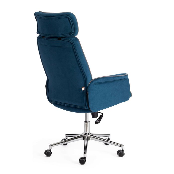 Кресло офисное Charm синего цвета - лучшие Офисные кресла в INMYROOM