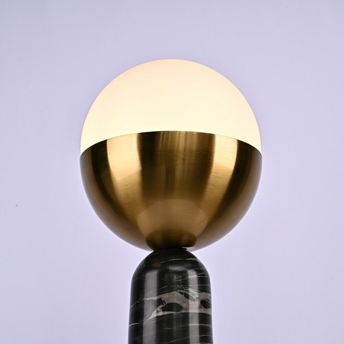 Настольная лампа Marble Globe Black - лучшие Настольные лампы в INMYROOM