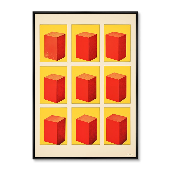 Репродукция картины Colors and shape space, No 1, 2024г. Репродукция картины Colors and shape space, No 1, 2024г.