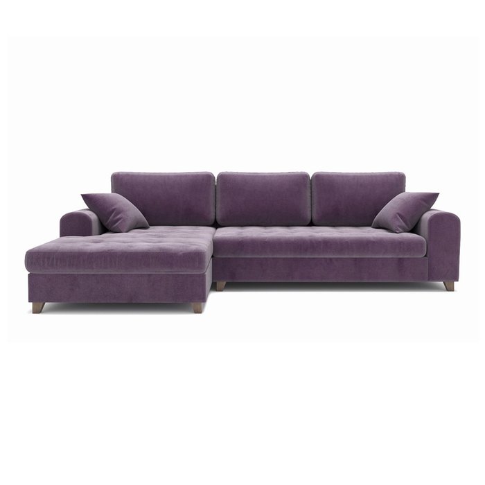 Диван-кровать Vittorio MTR угловой фиолетового цвета - купить Угловые диваны по цене 117500.0