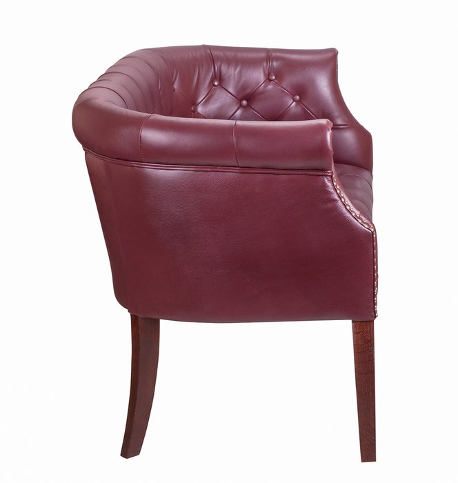 Прямой диван Grace sofa leather коричневого цвета - лучшие Прямые диваны в INMYROOM