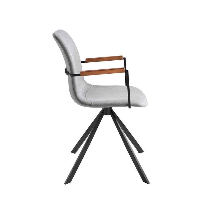 Вращающийся стул серого цвета - купить Офисные кресла по цене 40990.0
