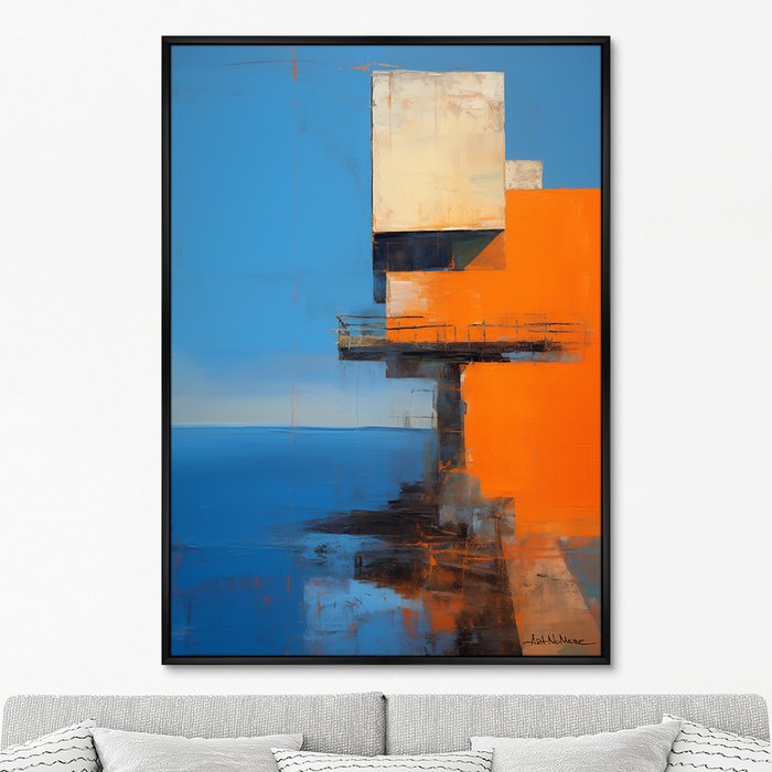 Репродукция картины And the sea is so close, No 2, 2024г. - купить Картины по цене 24999.0