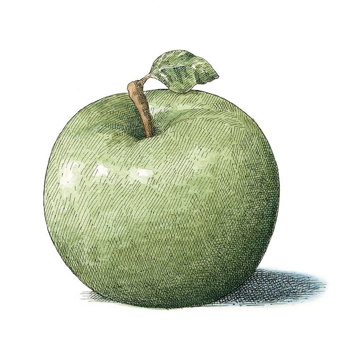 Картина (репродукция, постер): Apple No. 3  