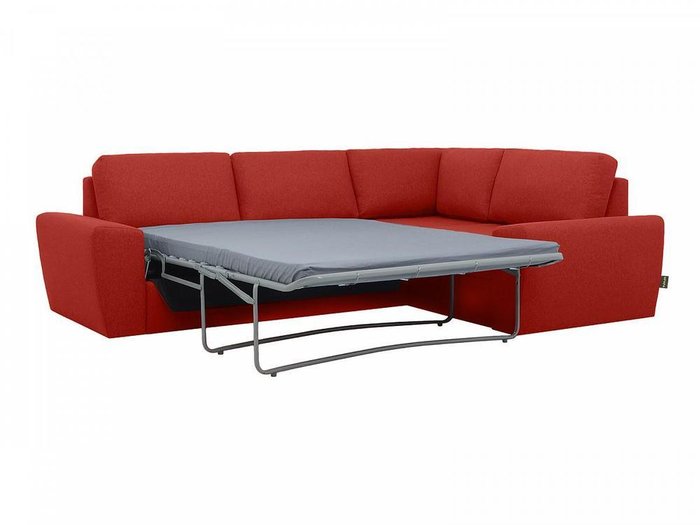 Угловой диван-кровать Peterhof красного цвета - лучшие Угловые диваны в INMYROOM