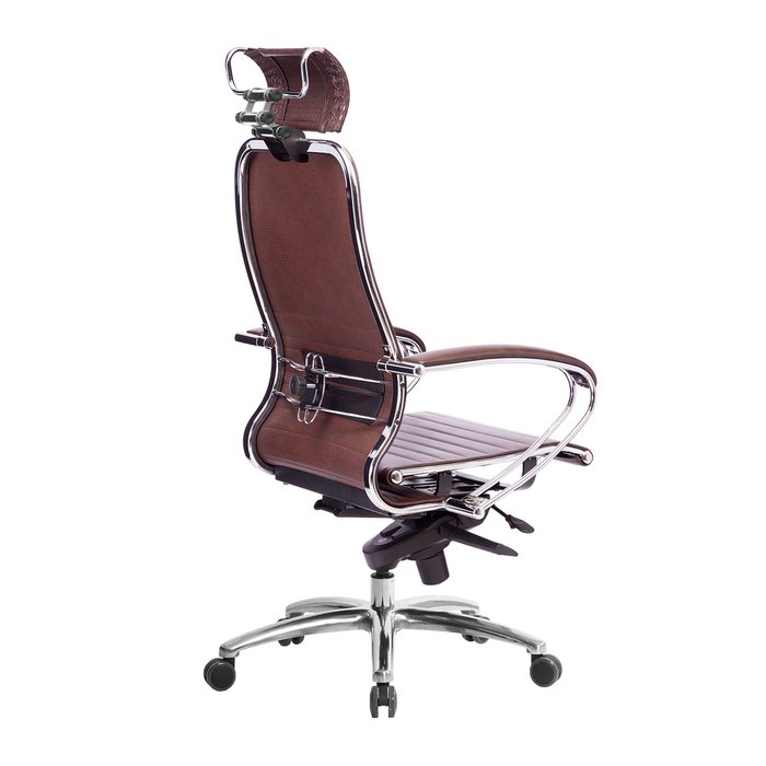 Кресло офисное Samurai темно-бордового цвета - лучшие Офисные кресла в INMYROOM