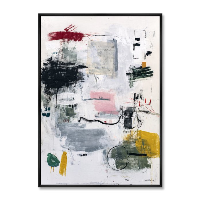 Репродукция картины на холсте Строительство Цвета, No 2, 2025г. - купить Картины по цене 27999