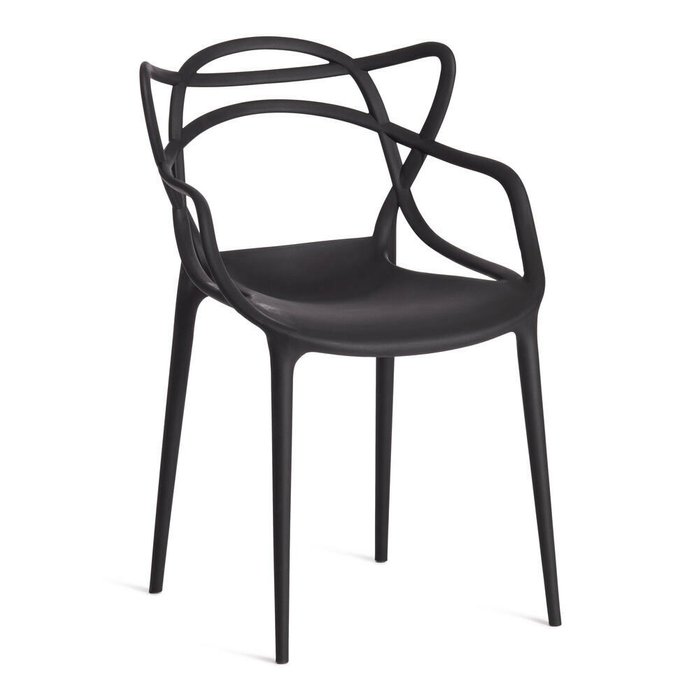 Набор из двух стульев Cat Chair черного цвета - купить Обеденные стулья по цене 6340.0