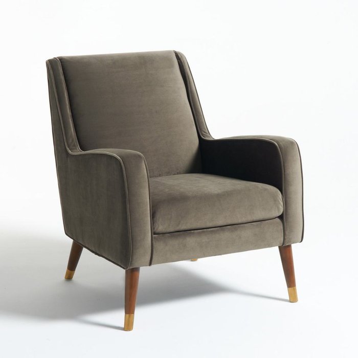 Кресло Wilde Y серо-коричневого цвета