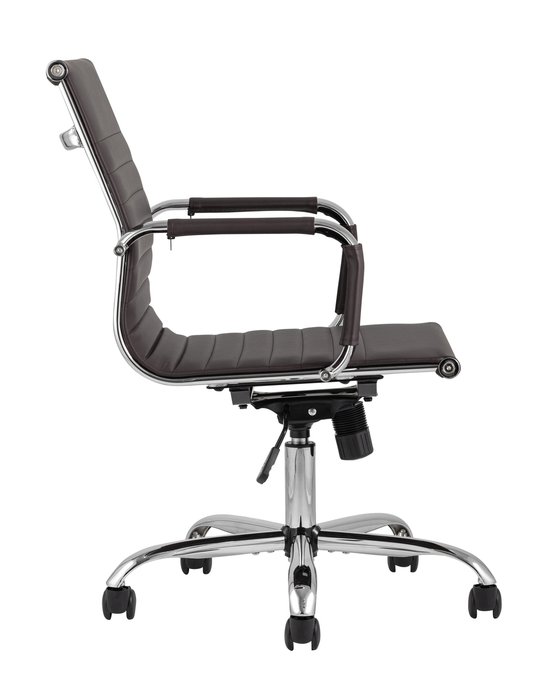 Кресло офисное Top Chairs City S теммно-коричневого цвета - лучшие Офисные кресла в INMYROOM