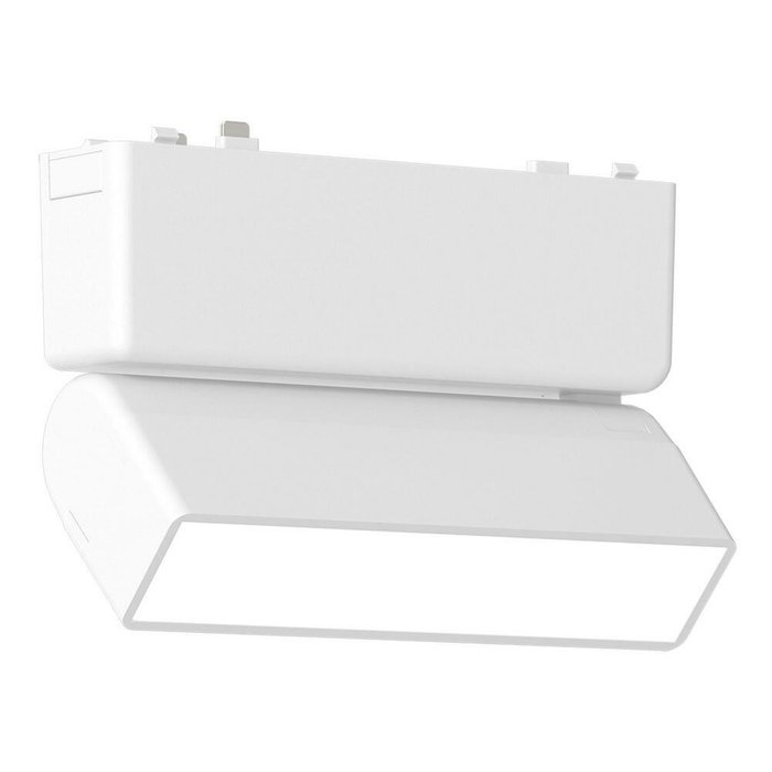 Магнитный трековый светильник Белый LED 1*5W 3000K 260Lm Ra&gt;90 &gt;90 IP20 L122xW26xH80 48V SKYFLAT