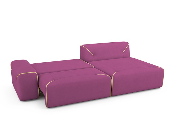 Угловой Диван-кровать Portu правый пурпурного цвета - купить Угловые диваны по цене 77800.0