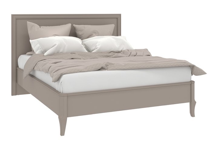 Кровать Онтарио 160х200 бежевого цвета - купить Кровати для спальни по цене 45190.0