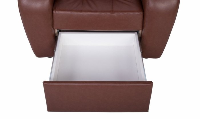 Кресло Сидней Madras bicolor Eichel коричневого цвета - лучшие Интерьерные кресла в INMYROOM