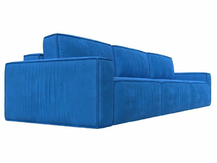 Диван-кровать Прага Классик лонг темно-голубого цвета - лучшие Прямые диваны в INMYROOM