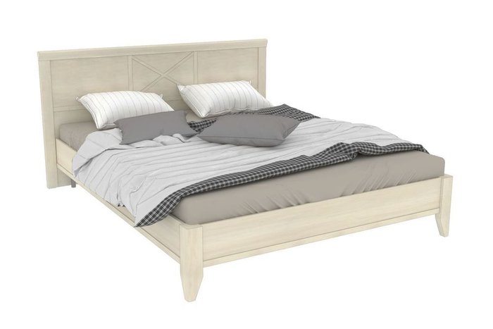 Кровать Кантри в цвете Валенсия 140х200 - лучшие Кровати для спальни в INMYROOM