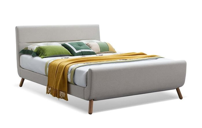 Кровать Borneo 180х200 бежевого цвета