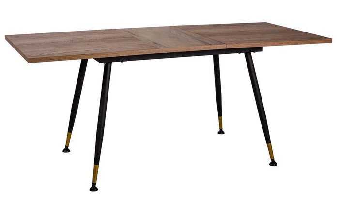 Стол обеденный раздвижной Месси коричневого цвета - лучшие Обеденные столы в INMYROOM