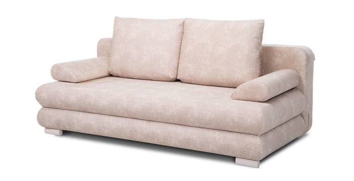 Прямой диван-кровать Фабио бежевого цвета - купить Прямые диваны по цене 64644.0