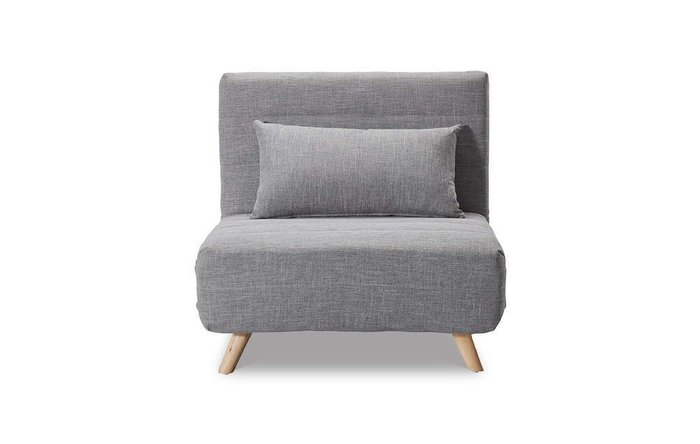Кресло-кровать Flex серого цвета - лучшие Интерьерные кресла в INMYROOM