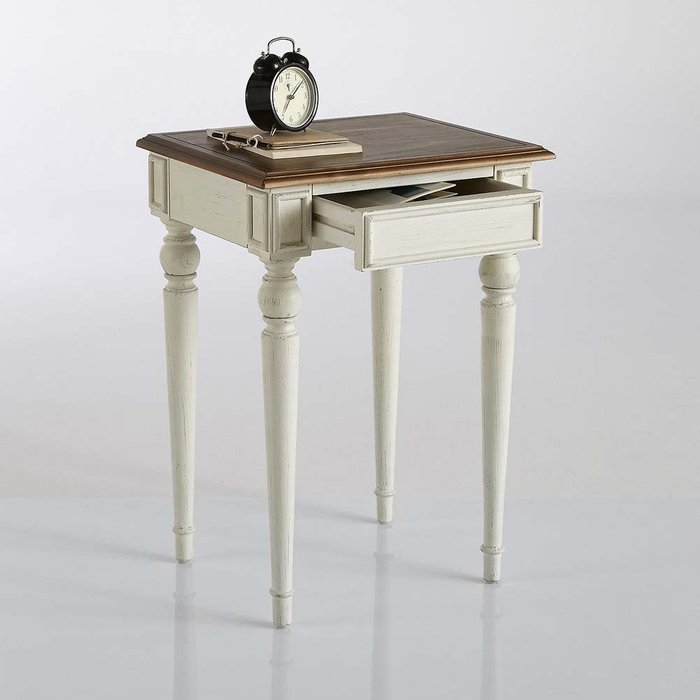 Тумба прикроватная Trianon белого цвета - купить Прикроватные тумбы по цене 16216.0