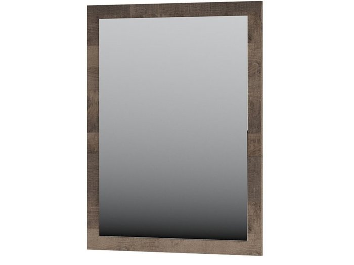 Настенное зеркало Стокгольм коричнево-бежевого цвета - купить Настенные зеркала по цене 4550.0