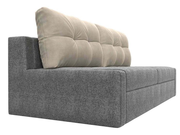 Прямой диван Мартин серого цвета  - лучшие Прямые диваны в INMYROOM