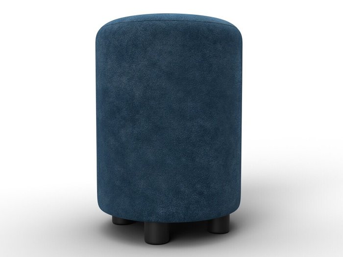 Пуф 001 синего цвета