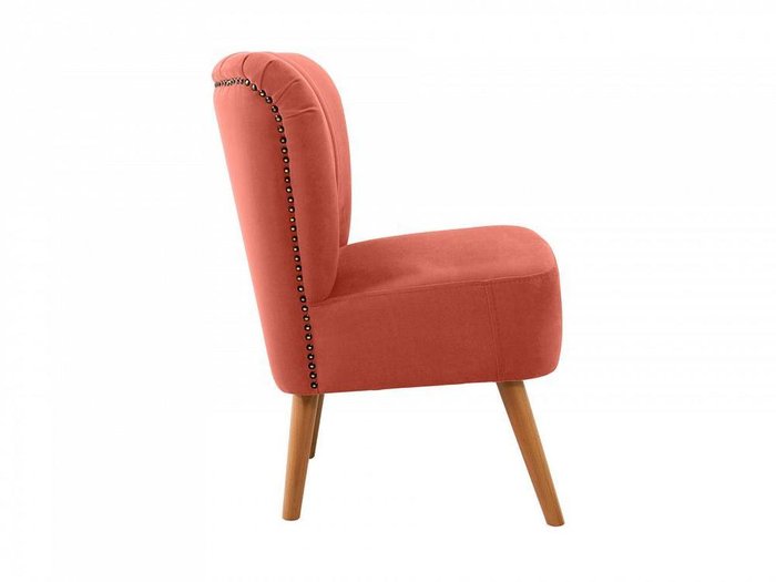 Кресло Barbara кораллового цвета - лучшие Интерьерные кресла в INMYROOM