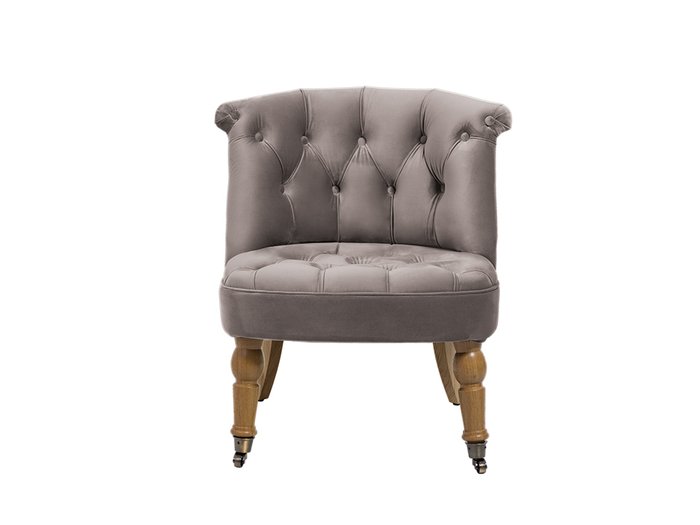 Кресло Visconte серого цвета - купить Интерьерные кресла по цене 30480.0