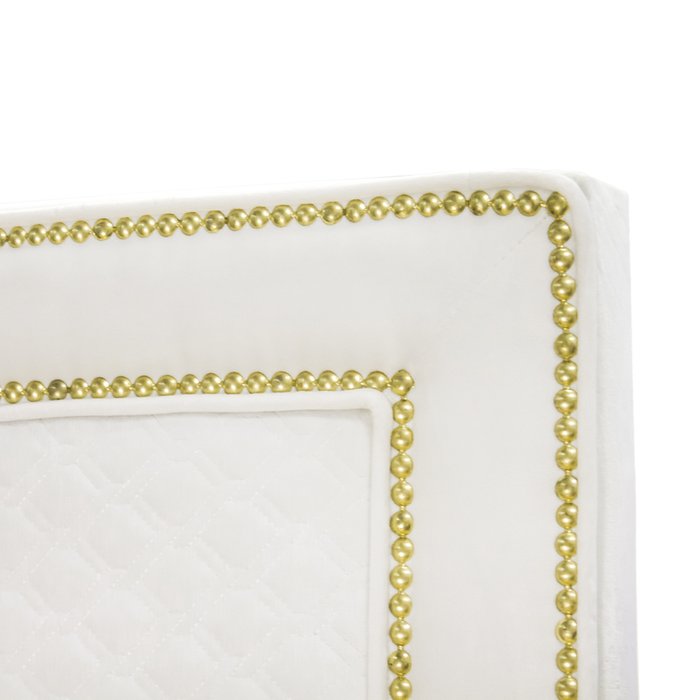 Кровать DakotaD белого цвета 160х200   - лучшие Кровати для спальни в INMYROOM