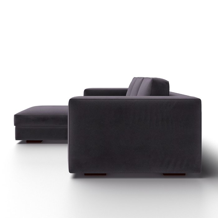 Угловой модульный диван Manhattan Sectional серого цвета - лучшие Угловые диваны в INMYROOM
