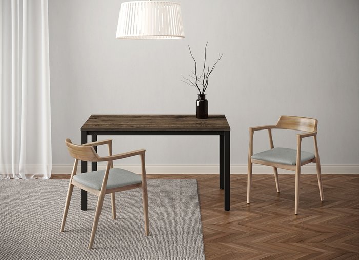 Обеденный стол Lanch 120х80 бежевого цвета - лучшие Обеденные столы в INMYROOM